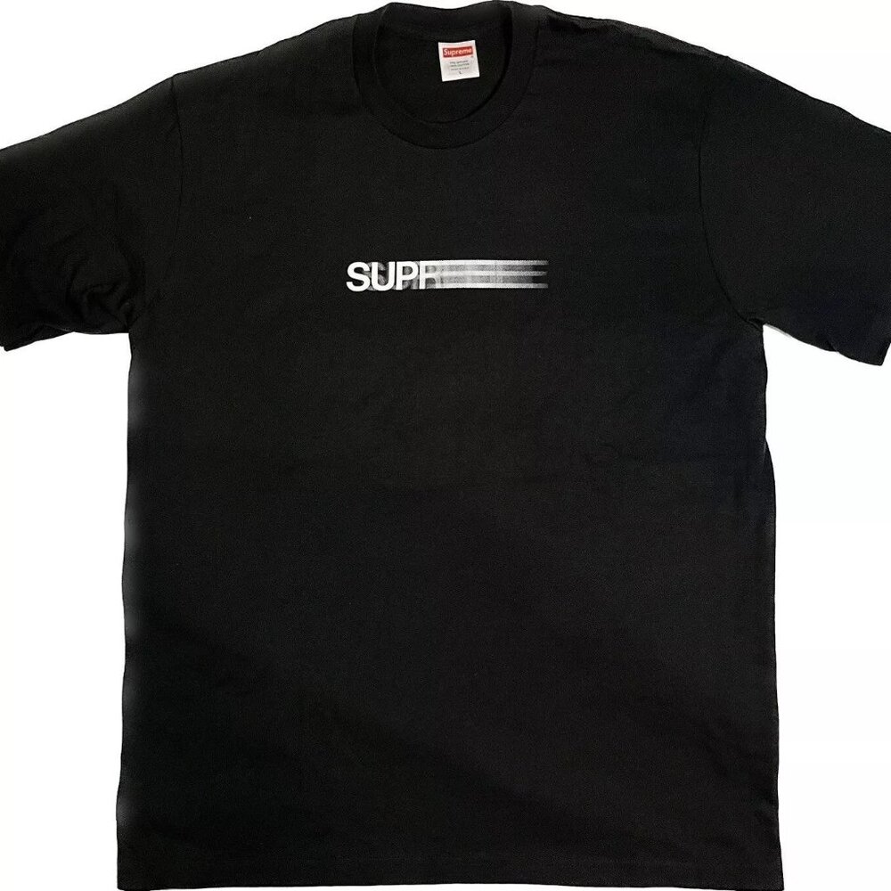 Supreme Motion Logo Tee Black L